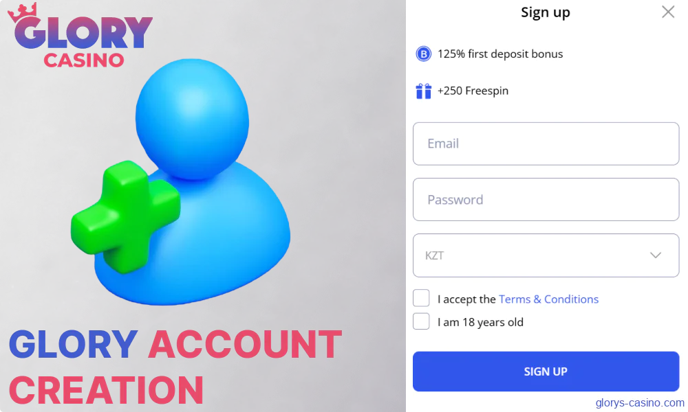 Guide on creating an acconut on Glory Casino গৌরব ক্যাসিনো for Bengali players