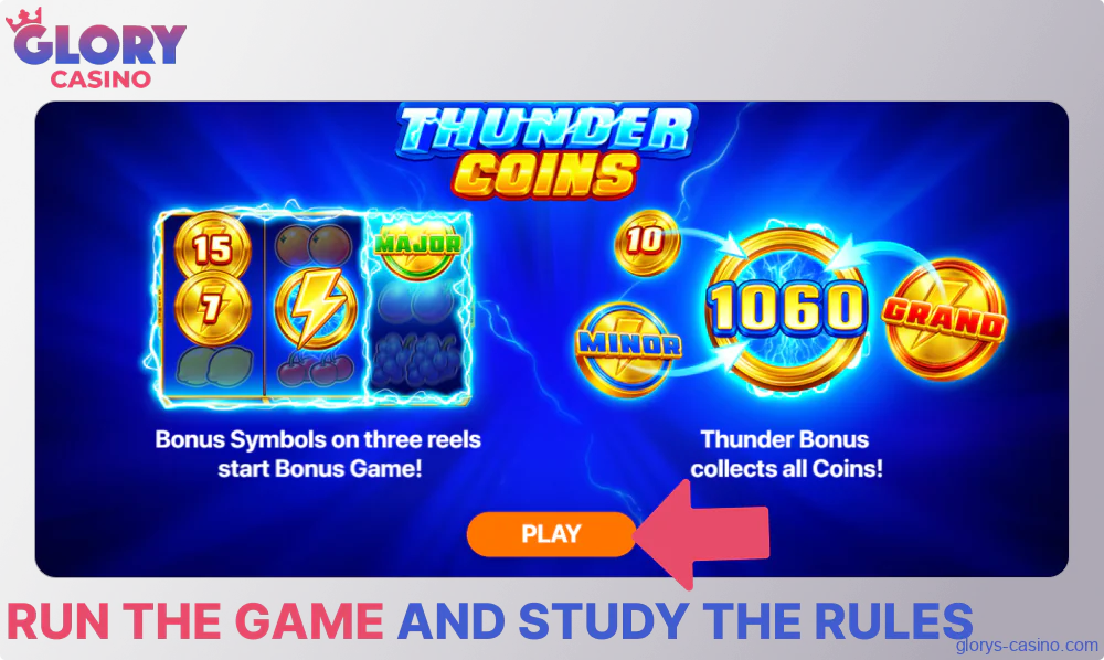 Run the game on Glory Casino গৌরব ক্যাসিনো and study the rules