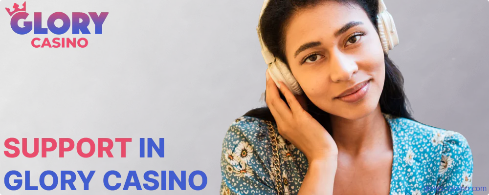 Glory Casino গৌরব ক্যাসিনো support services for players from Bangladesh